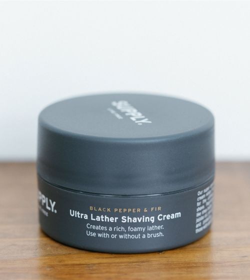 The Razorloom shaving cream new packaging