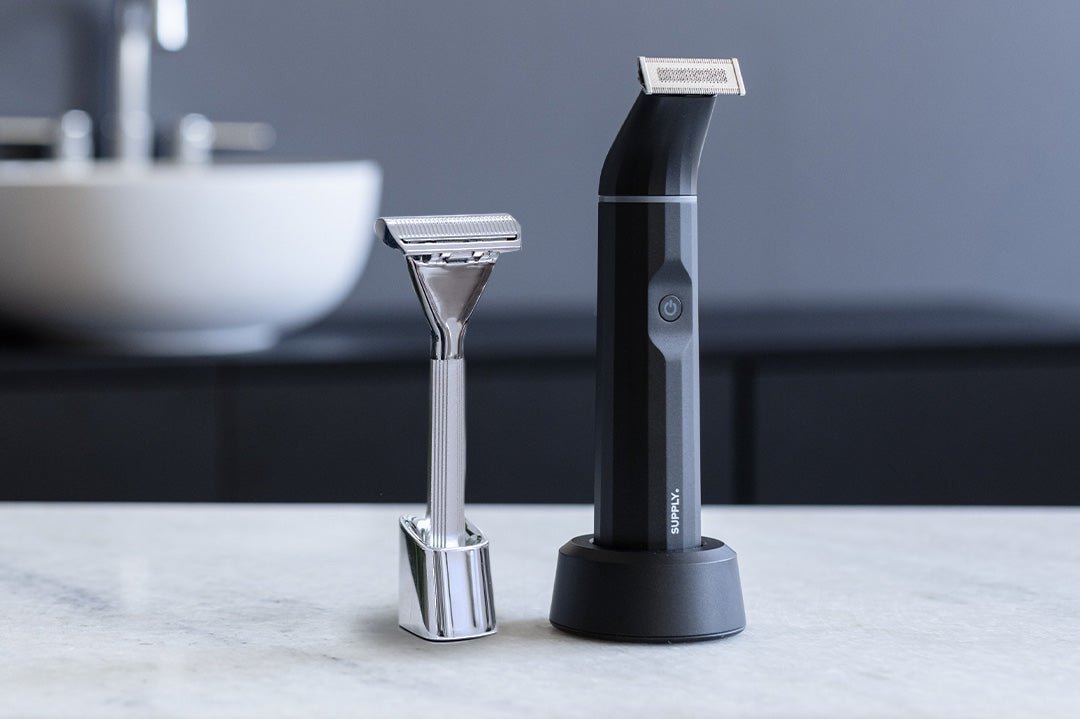 Single Edge MAX Razor + Trimmer Set - Shaving Bundle