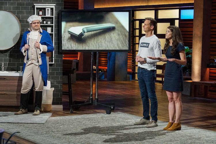 Razorloom co-founders at Shark Tank